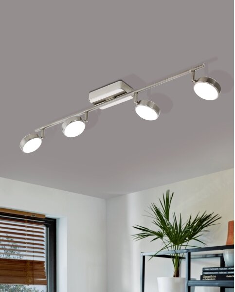 Eglo 97717 - LED RGB Stmievateľné bodové svietidlo CORROPOLI-C 4xLED/5W/230V