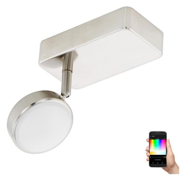 Eglo 97714 - LED RGB Stmievateľné bodové svietidlo CORROPOLI-C LED/5W/230V