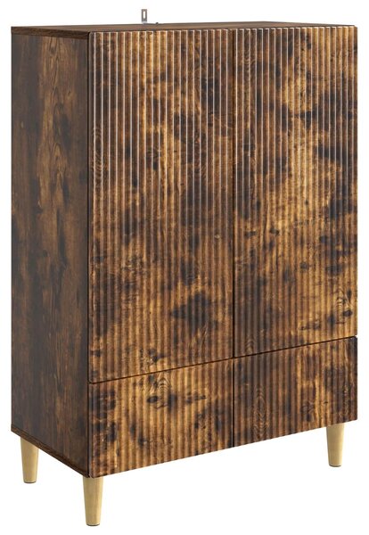 Servírovacia skriňa so zásuvkou Dymový dub 66 x 34,5 x 95 cm