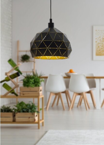 Eglo 97841 - Luster na lanku ROCCAFORTE 1xE27/60W/230V