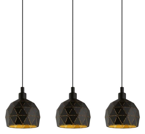 Eglo 97846 - Luster na lanku ROCCAFORTE 3xE14/40W/230V