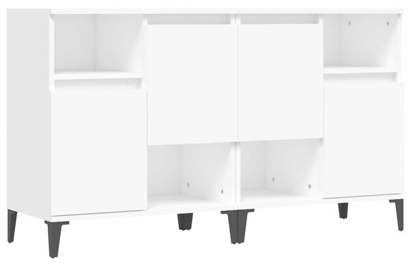 Komoda 2 ks biela 60x35x70 cm spracované drevo