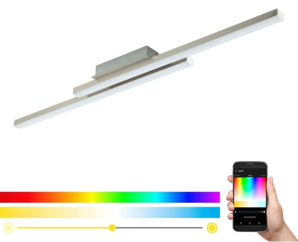 Eglo 33229 - LED RGBW stmievateľný prisadený luster FRAIOLI-C LED/34W/230V