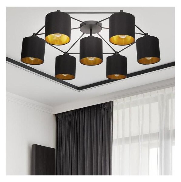 Eglo 97895 - Prisadený luster STAITI 7xE27/40W/230V