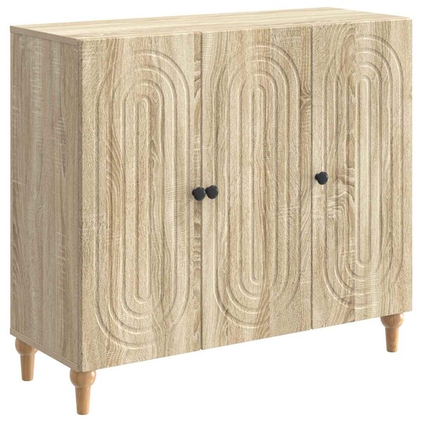 Servírovacia skriňa Dub sonoma 89 x 34,5 x 80 cm