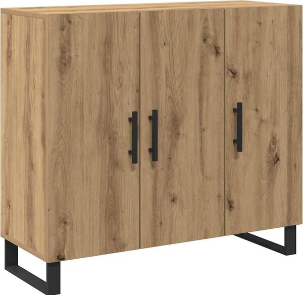 Servírovacia skriňa Remeselný dub 90 x 34 x 80 cm