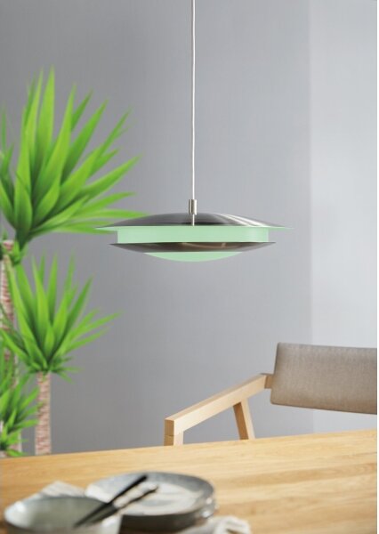 Eglo 98043 - LED RGBW Stmievateľný luster na lanku MONEVA LED/18W/230V