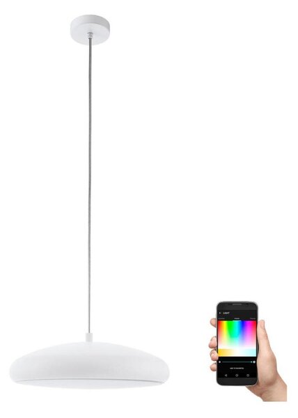 Eglo 98046 - LED RGB stmievateľný luster na lane RIODEVA-C LED/27W/230V