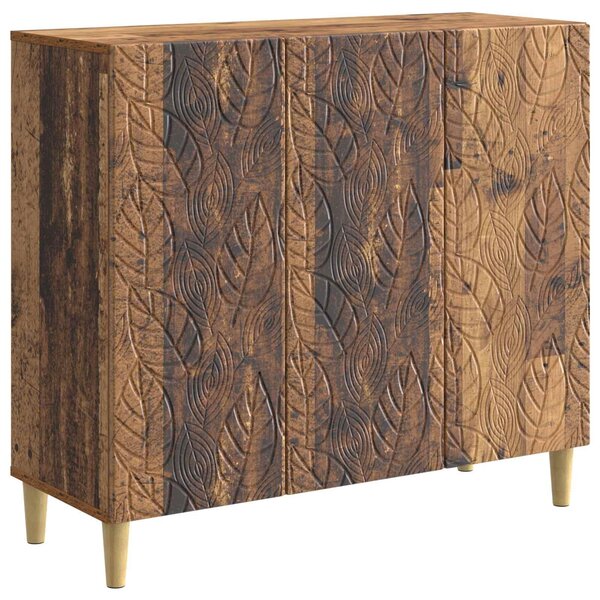 Servírovacia skriňa Staré drevo 89 x 34,5 x 80 cm