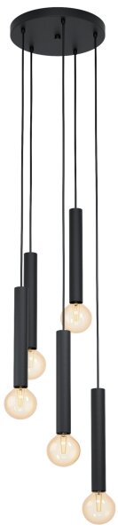 Eglo 98058 - Luster na lanku CORTENOVA 5xE27/60W/230V