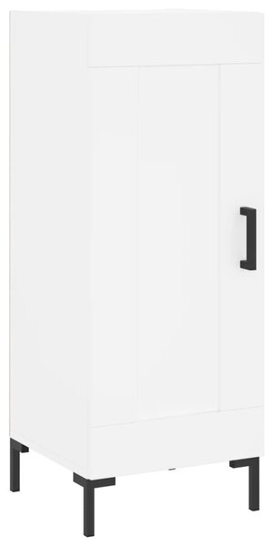 Komoda biela 34,5x34x90 cm spracované drevo