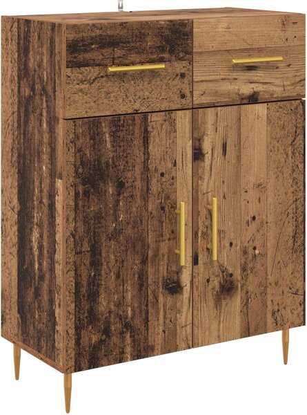 Servírovacia skriňa so zásuvkou Staré drevo 69,5 x 34 x 90 cm