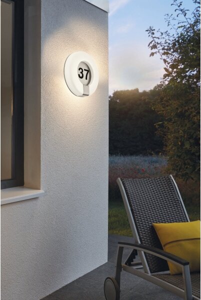 Eglo 98145 - LED Stmievateľné domové číslo MARCHESA-C LED/15W/230V IP44
