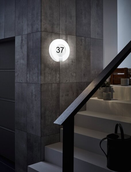 Eglo 98145 - LED Stmievateľné domové číslo MARCHESA-C LED/15W/230V IP44