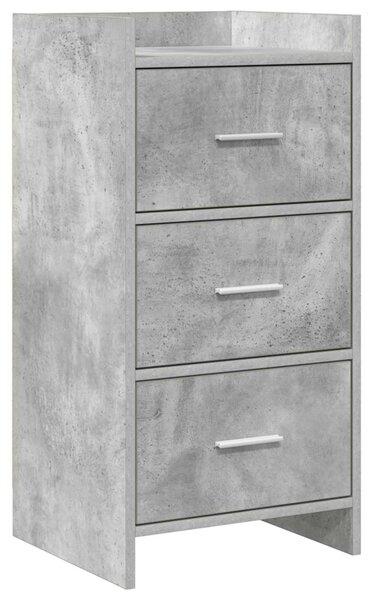 Servírovacia skriňa v betónovo šedej farbe 40 x 36 x 80 cm
