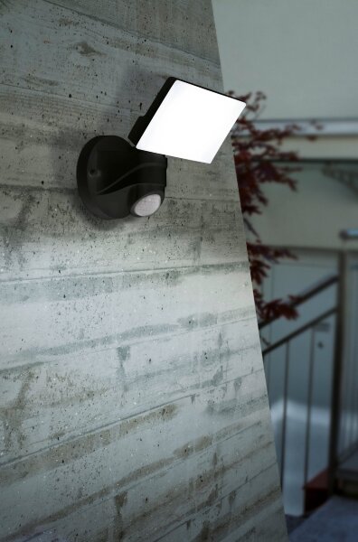 Eglo 98178 - LED Vonkajšie svietidlo so senzorom PAGINO LED/15W/230V IP44