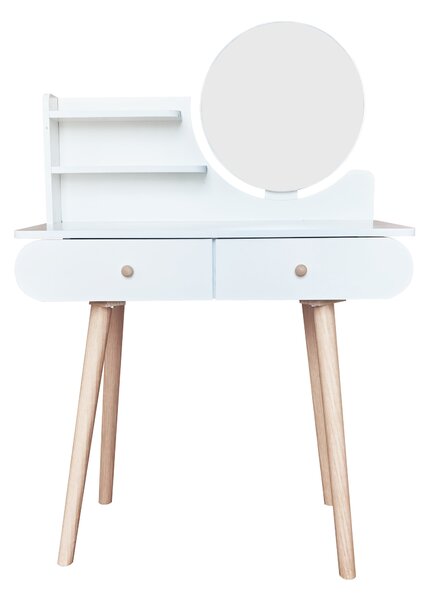 Aga Toaletný stolík s taburetom MRDT08-W