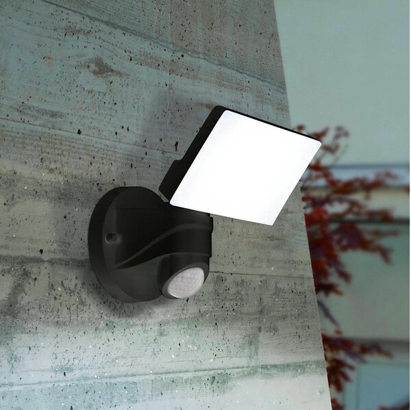 Eglo 98178 - LED Vonkajšie svietidlo so senzorom PAGINO LED/15W/230V IP44