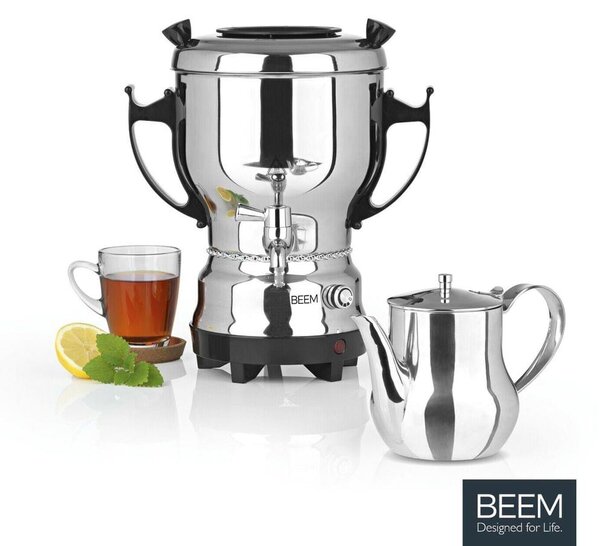 Nerezový samovar na čaj BEEM / 3 l / 2200 W