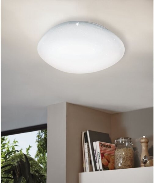 Eglo 98228 - LED Stmievateľné stropné svietidlo SILERAS-A LED/36W/230V pr.60cm+ DO