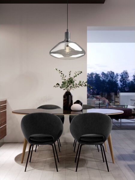 Eglo 98291 - Luster na lanku TORRTONTES 1xE27/60W/230V