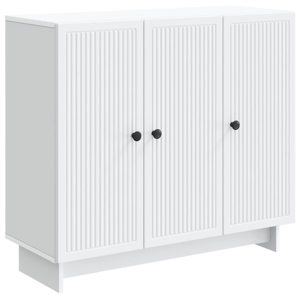 Servírovacia skriňa Biela 89 x 34,5 x 80 cm Kompozitné drevo