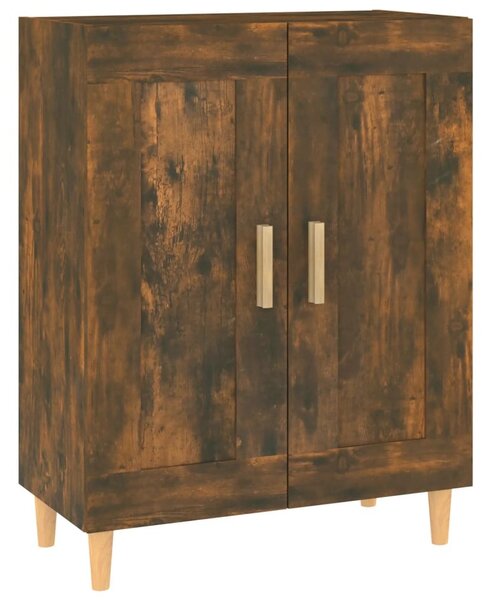 Komoda dymový dub 69,5x34x90 cm spracované drevo