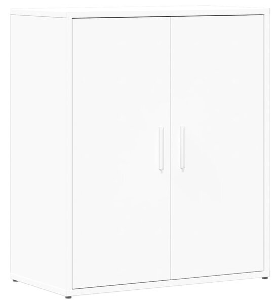 Komoda biela 60x31x70 cm kompozitné drevo