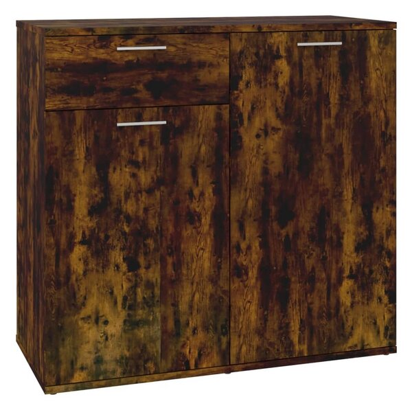 Komoda údený dub 80x36x75 cm spracované drevo