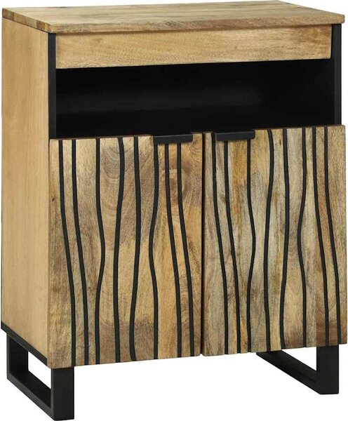 Servírovacia skriňa Hnedá 60 x 33 x 75 cm mangový masív