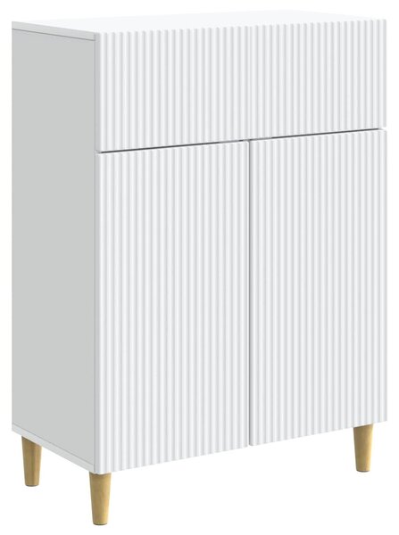 Servírovacia skriňa Biela 66 x 34,5 x 90 cm Kompozitné drevo