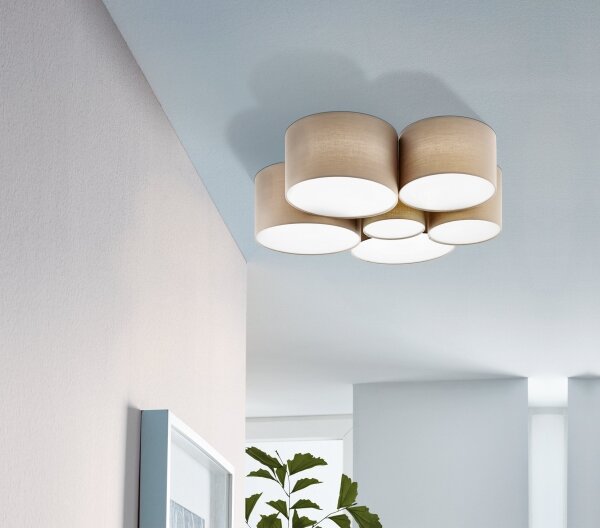 Eglo 98409 - Stropné svietidlo PASTORE 6xE27/40W/230V