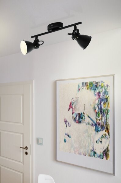 Eglo 98398 - LED Bodové svietidlo SERAS 2xGU10/3,3W/230V