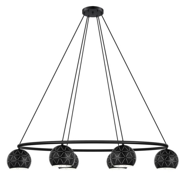 Eglo 98456 - Luster na lanku CANTALLOPS 6xE14/40W/230V