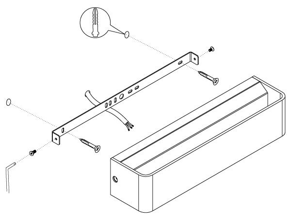 Eglo 98426 - LED Nástenné svietidlo SANIA LED/12W/230V