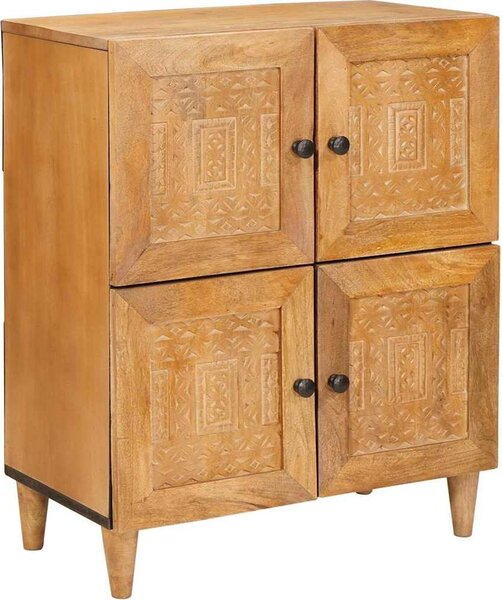 Servírovacia skriňa 60 x 33 x 75 cm Masívne mango drevo