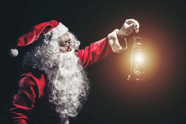 Magnetický kryt radiátora Vianočné ozdoby Santa Claus 60x100