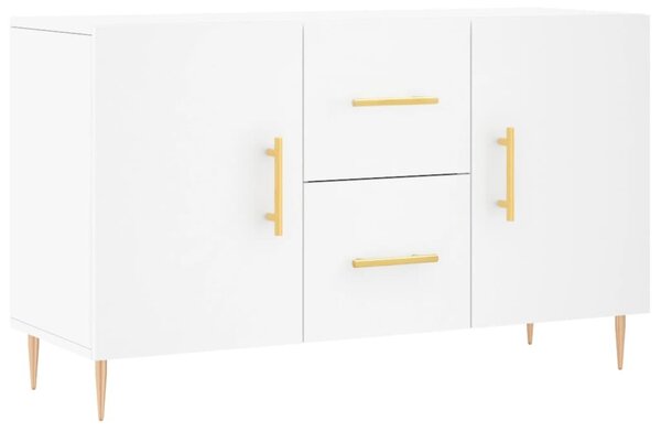 Komoda, biela 100x36x60 cm, kompozitné drevo