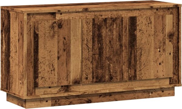 Komoda staré drevo 102x35x55 cm kompozitné drevo