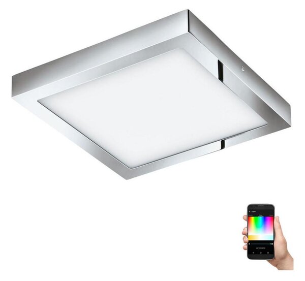 Eglo 98561 - LED RGBW stmievateľné stropné svietidlo FUEVA-C LED/21W/230V BT IP44