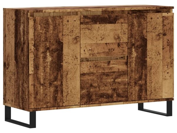 Komoda staré drevo 101,5x35x70 cm kompozitné drevo