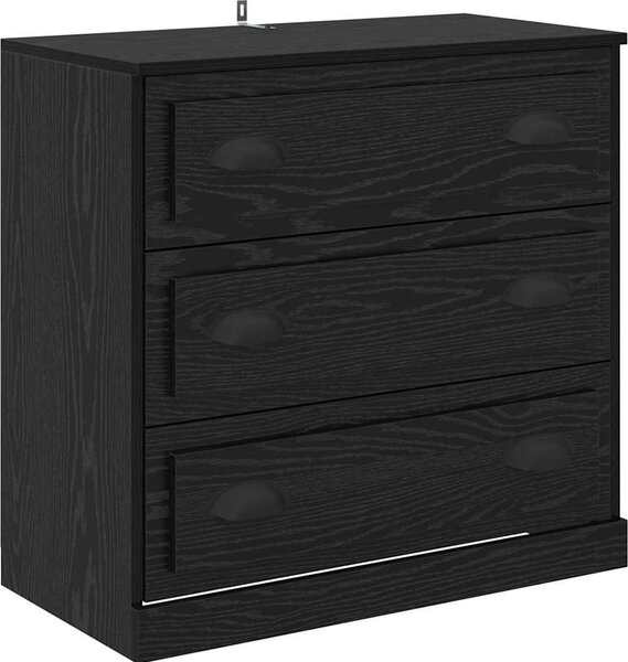 Servírovacia skriňa so zásuvkou Čierny dub 70 x 35,5 x 67,5 cm