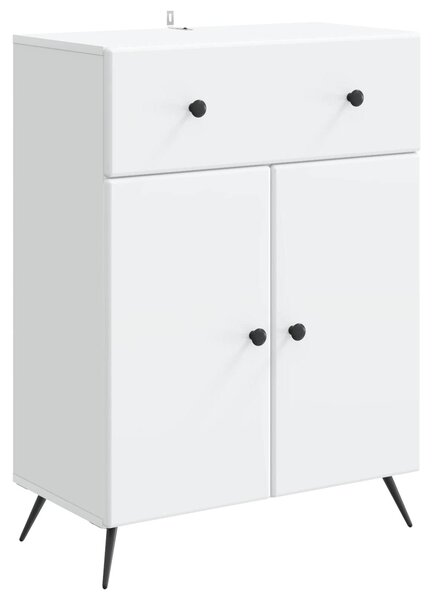 Servírovacia skriňa Biela 66 x 34,5 x 90 cm Kompozitné drevo
