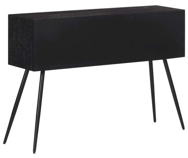 Konzolový stolík so zásuvkami 116x30x76 cm recykl. tíkový masív