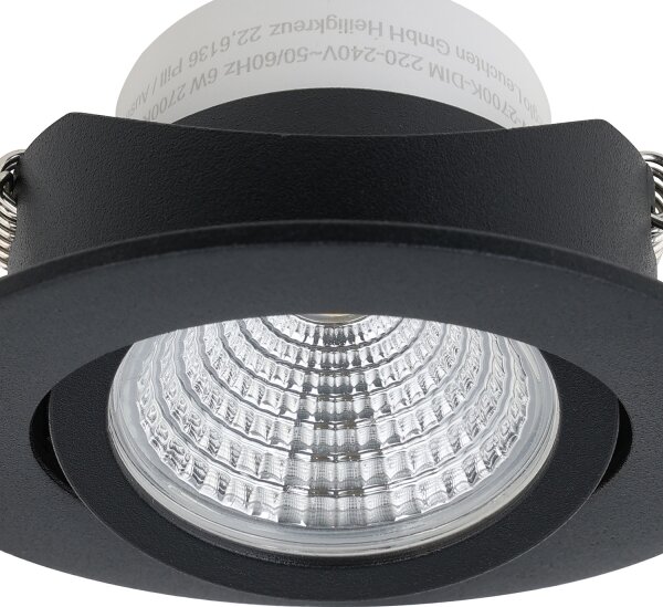 Eglo 98609 - LED Stmievateľné podhľadové svietidlo SALICETO LED/6W/230V