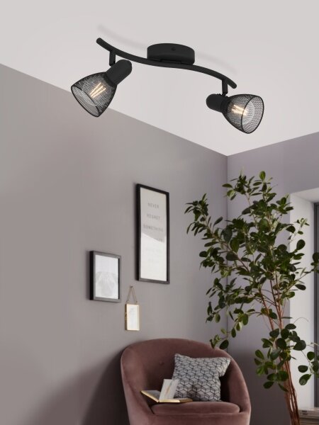 Eglo 98622 - Bodové svietidlo CAROVIGNO 2xE14/40W/230V