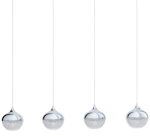 Eglo 98628 - Luster na lanku MIOGLIA 4xE14/25W/230V