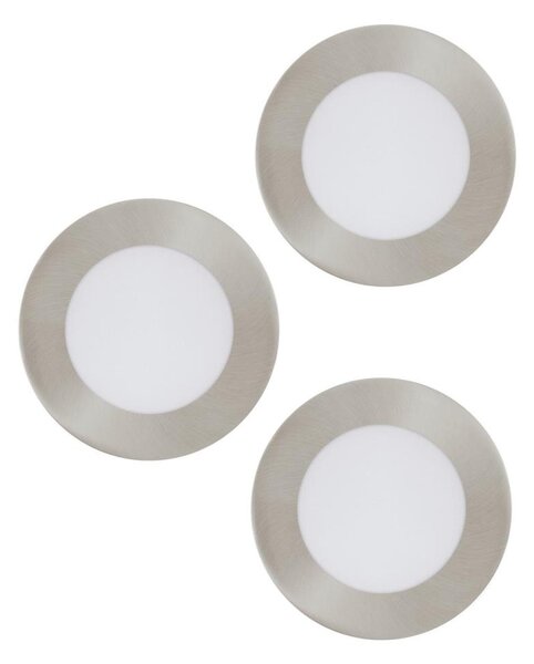 Eglo 98632 - SADA 3x LED zapustených svietidiel FUEVA 3xLED/5W/230V