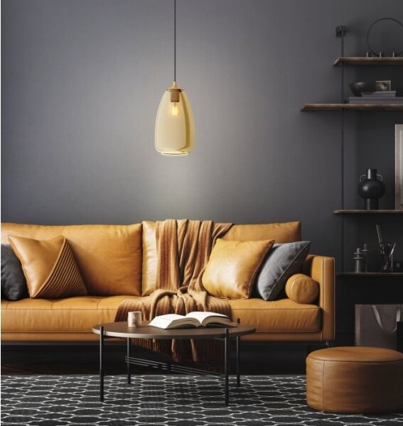 Eglo 98648 - Luster na lanku ALOBRASE 1xE27/40W/230V