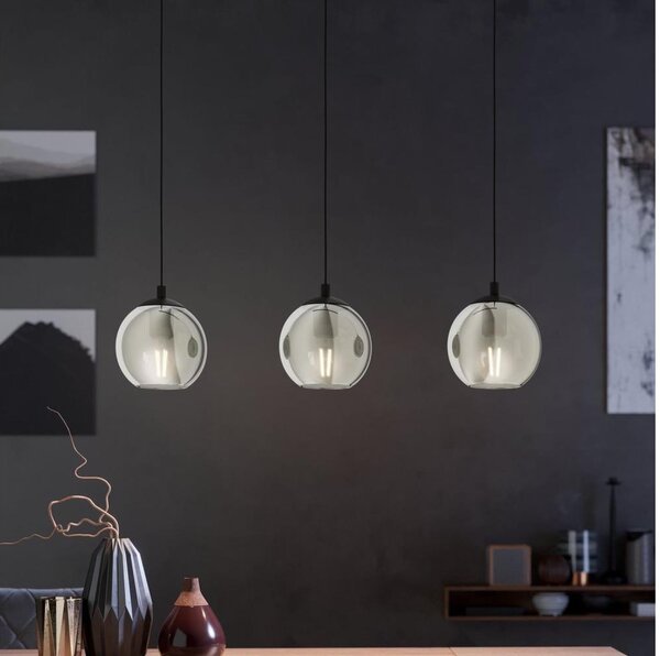 Eglo 98652 - Luster na lanku ARISCANI 3xE27/40W/230V